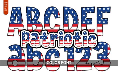26 Best Free Patriotic Fonts for 4th of July Designs You Can Use Now