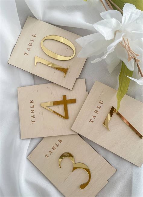 Wooden Wedding Table Number - Wedding Table Decor, Rustic Country ...