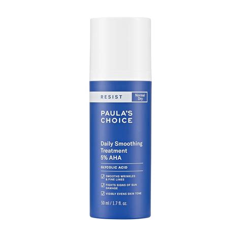Paula's Choice RESIST Daily Smoothing Treatment, AHA Face Lotion ...