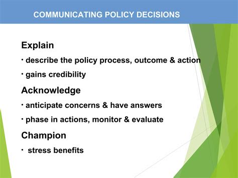Image result for Example of Policy Making Process