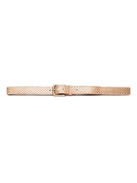 Black Genuine Leather Belt with Golden catcher Rivet Design By Art N ...