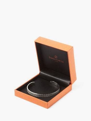 Simon Carter Zennor Bangle, Stainless Steel