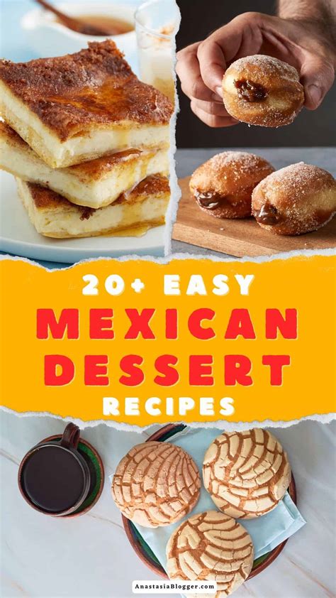 Traditional Mexican Desserts Names
