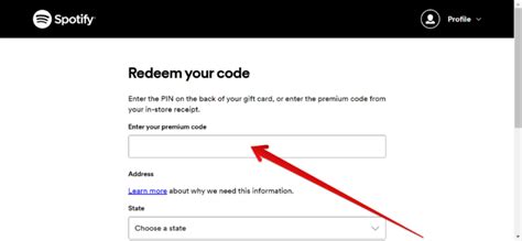 Image result for Spotify Redeem Tutorial
