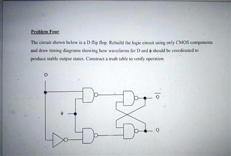 Image result for CMOS Construction Using D Flip-Flop