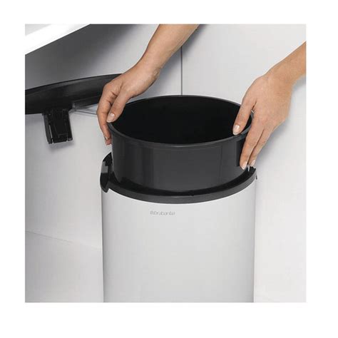 Hafele Dustbin Deluxe Bright Steel 15L — Saini World