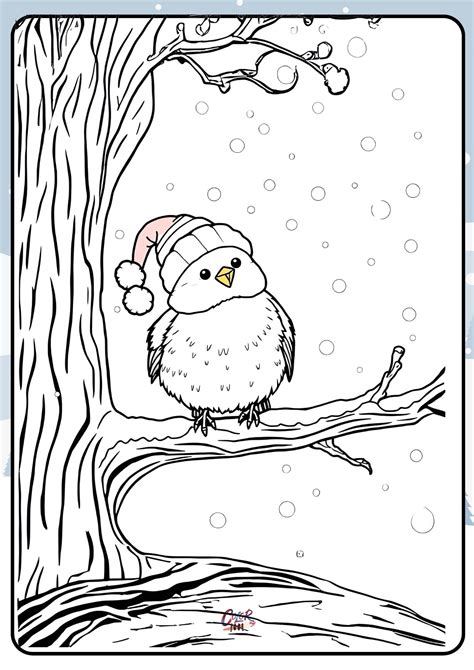 Winter Coloring Pages (50+ Free Pdf Printables)