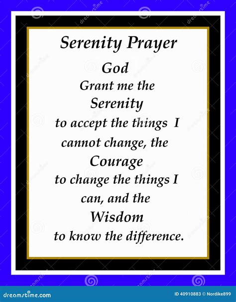 Serenity Prayer In Spanish Complete