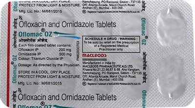 Oflomac OZ Tablet: Uses, Side Effects, Price, Dosage & More Info ...