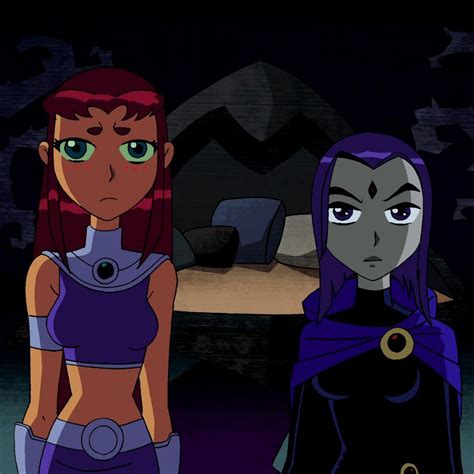 starrae | Starfire and raven, Teen titans blackfire, Teen titans