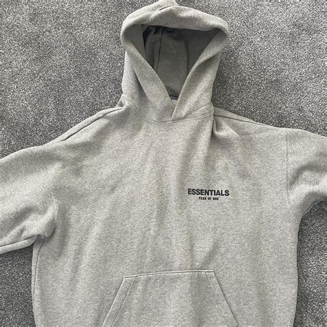 Essentials Hoodie Grey