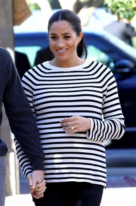 Pregnant MEGHAN MARKLE at Moroccan Royal Federation of Equestrian ...