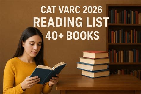 Best Reading List for CAT VARC 2026 — 40+ Fiction & Non-Fiction Books ...