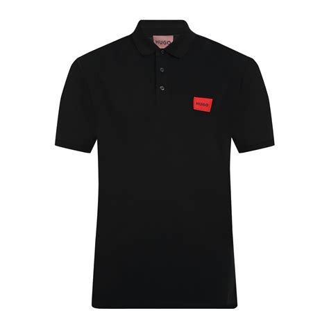 Buy Men Black Solid Polos Online - 734552 | The Collective