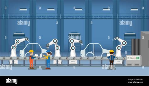 Assembly Line Cartoon 的图像结果