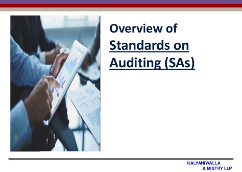 PPT on Overview of Standards on Auditing (SAs) - KALYANIWALLA MISTRY ...