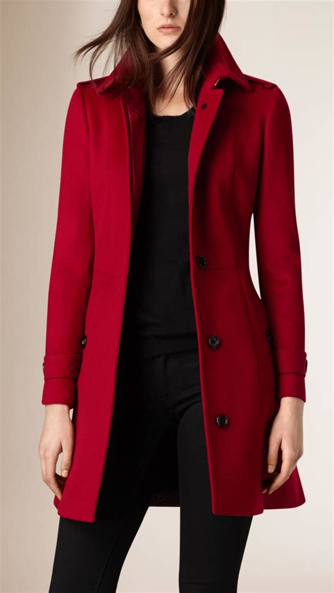 Burberry Ladies Wool Coat at Douglas Wilder blog