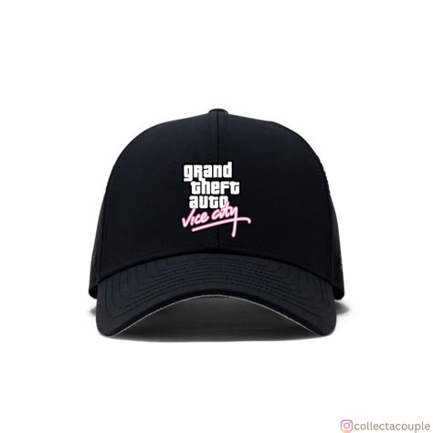 Grand Theft Auto: GTA Vice City Logo Cap – CollectACouple