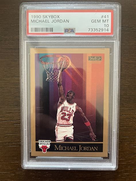 Michael Jordan 1990 SkyBox #41 Base Price Guide - Sports Card Investor