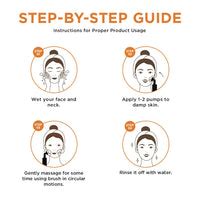 Buy Best Vitamin C Foaming Face Wash | Face wash for Skin Brightening ...