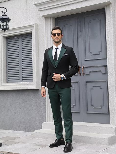 Wangyue Mens Suits 3 Piece Slim Fit Suit for Men India | Ubuy