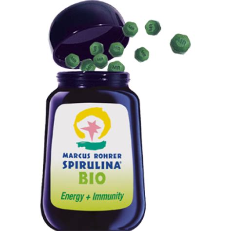 Spirulina Bio Marcus Rohrer 180 Capsules - Loreto Pharmacy