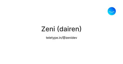 Zeni (dairen) — Teletype