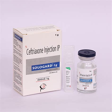 Sologard - Ceftiaxone Injection IP - Biomax Biotechnics Pvt. Ltd