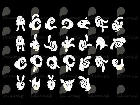 Buy Mickey Hands SVG Bundle, Mickey and Minnie Hands Svg, Mickey Gloves ...