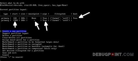 Image result for Arch Linux Partitioning
