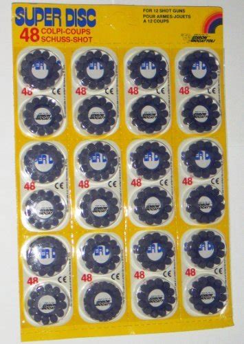 Buy Edison Giocattoli Super Disc Cap Caps 12 Rings (576 s In Total ...