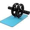 WideWings Anti Skid Double Wheel Total Body AB Roller Exerciser for ...