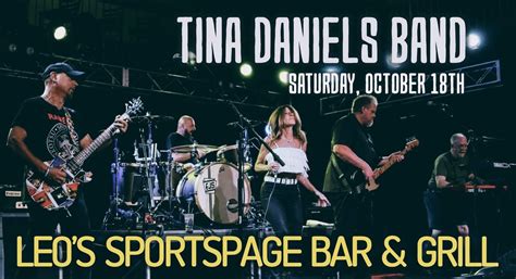 Tina Daniels Band Live @ Leos Sportspage, Leo's Sports Page/Quality Inn ...
