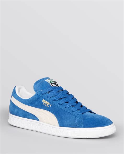 Puma Suede Classic + Sneakers in Blue for Men | Lyst