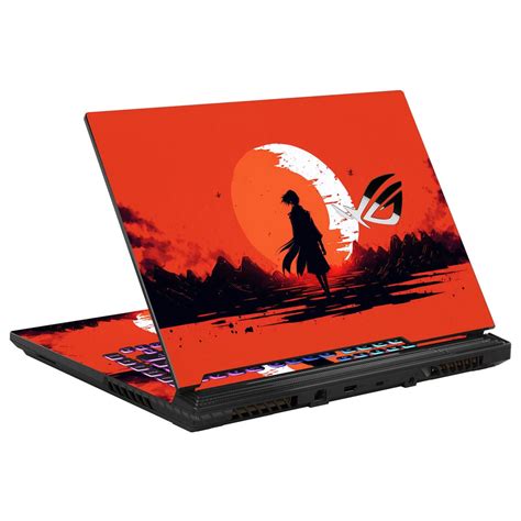 Shop Girl Watching Full Blood Moon Laptop Skin for Asus | Buy Online ...