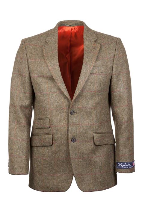 Mens Wool Tweed Blazer UK | British Tweed Blazer | Rydale
