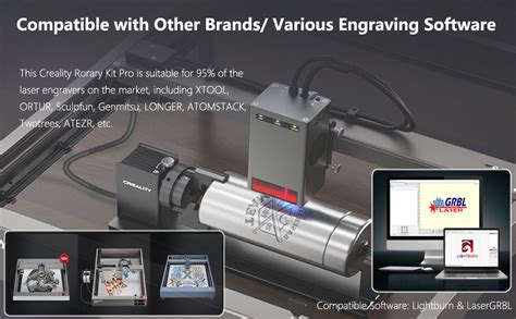 3IDEA CR Rotary Kit Pro for Curved Surface Engraving : Amazon.in: Home ...