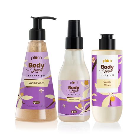 Vanilla Vibes Shower-Moisturize-Mist Trio by Plum BodyLovin' – Plum