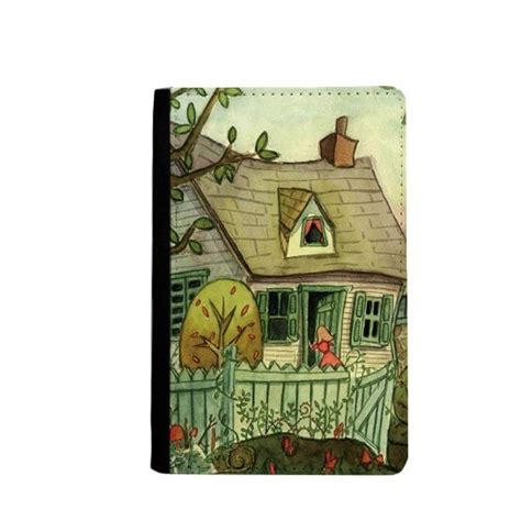 beatChong Miaoji Painting Watercolor Cat Downtown Girl Passport Holder ...