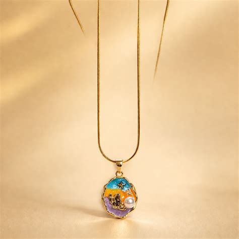 Anti Tarnish Chain Pendant 64 – Celestia Jewels