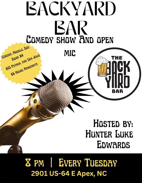 Home | The Backyard Bar, NC