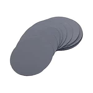 Hegebeck Gray Flocking Sanding Discs, 75mm Outer Dia Disk Sandpaper ...