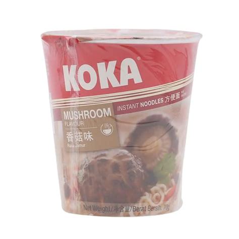 Koka Noodles - Mushroom, 70 g Cup – Fetch N Buy