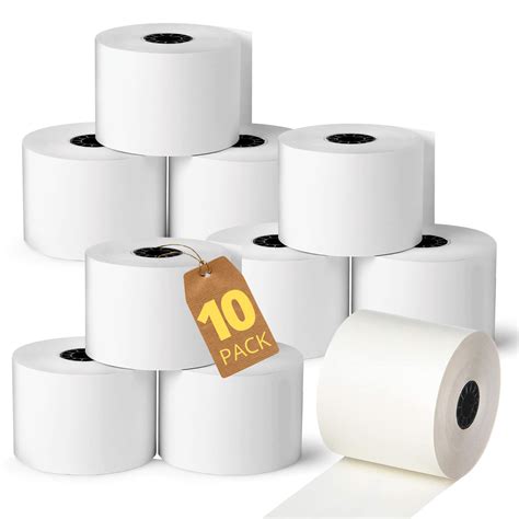 Buy 1InTheOffice Thermal Register Paper, Thermal Receipt Printer Paper ...