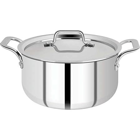 Buy Borosil - CFHC16SS11 Stainless Steel Handi Casserole with Lid ...
