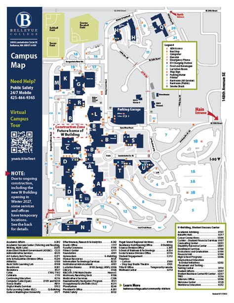 Campus Map - Bellevue College