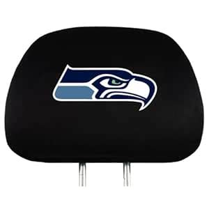 NFL Seattle Seahawks Head Rest Covers, 2-Pack : Amazon.in: Sports ...