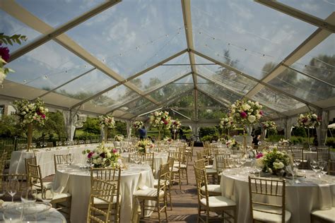 Elegant Clear-top tent wedding | Blue Peak Tents, Inc.