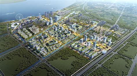 杭州萧山科技城核心区(原农业高科技单元QJ05)城市设计及控规修编,项目-新加坡邦城规划