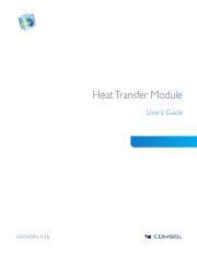 Image result for Heat Transfer Module User's Guide